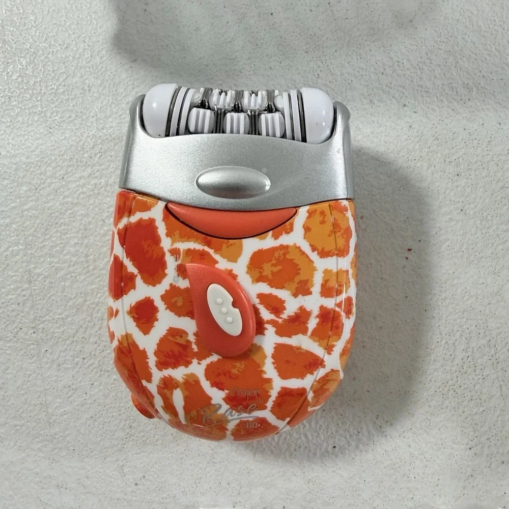 Emjoi Erase E60 Double Head Hair Remover‎ Trimmer Epilator Orange